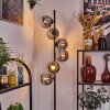 Koyoto Lampa stojąca 31 cm Chrom, Przydymiony, 6-punktowe