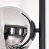 Koyoto Lampa stojąca 31 cm Chrom, Przydymiony, 6-punktowe