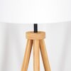 Soungou lampa stojąca kolory naturalne, czarny, 1-punktowy