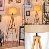 Soungou lampa stojąca kolory naturalne, czarny, 1-punktowy