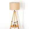 Soungou lampa stojąca kolory naturalne, czarny, 1-punktowy