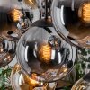 Gastor lampa wisząca, kula świetlna, lampa wisząca bursztynowy, przydymiony, 8-punktowe