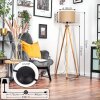 Soungou lampa stojąca kolory naturalne, czarny, 1-punktowy