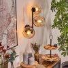 Koyoto Kula świetlna, Lampa ścienna W kolorze bursztynu, Przezroczysty, 3-punktowe
