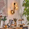 Koyoto Kula świetlna, Lampa ścienna W kolorze bursztynu, Przezroczysty, 3-punktowe