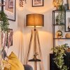 Soungou lampa stojąca kolory naturalne, czarny, 1-punktowy