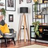 Soungou lampa stojąca kolory naturalne, czarny, 1-punktowy
