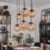 Gastor lampa wisząca, kula świetlna, lampa wisząca bursztynowy, 6-punktowe