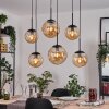 Gastor lampa wisząca, kula świetlna, lampa wisząca bursztynowy, 6-punktowe