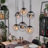 Gastor lampa wisząca, kula świetlna, lampa wisząca bursztynowy, przezroczysty, przydymiony, 6-punktowe