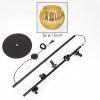 Koyoto Lampa stojąca 31 cm Złoty, 5-punktowe