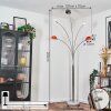 Nikkala Lampa stojąca Chrom, Biały, 5-punktowe