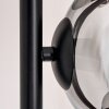 Koyoto Lampa stojąca 31 cm Chrom, Przezroczysty, Przydymiony, 6-punktowe