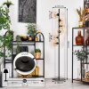 Koyoto lampa stojąca 31 cm bursztynowy, przezroczysty, 6-punktowe