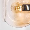 Koyoto lampa stojąca 31 cm bursztynowy, przezroczysty, 6-punktowe