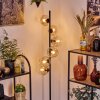 Koyoto lampa stojąca 31 cm bursztynowy, przezroczysty, 6-punktowe