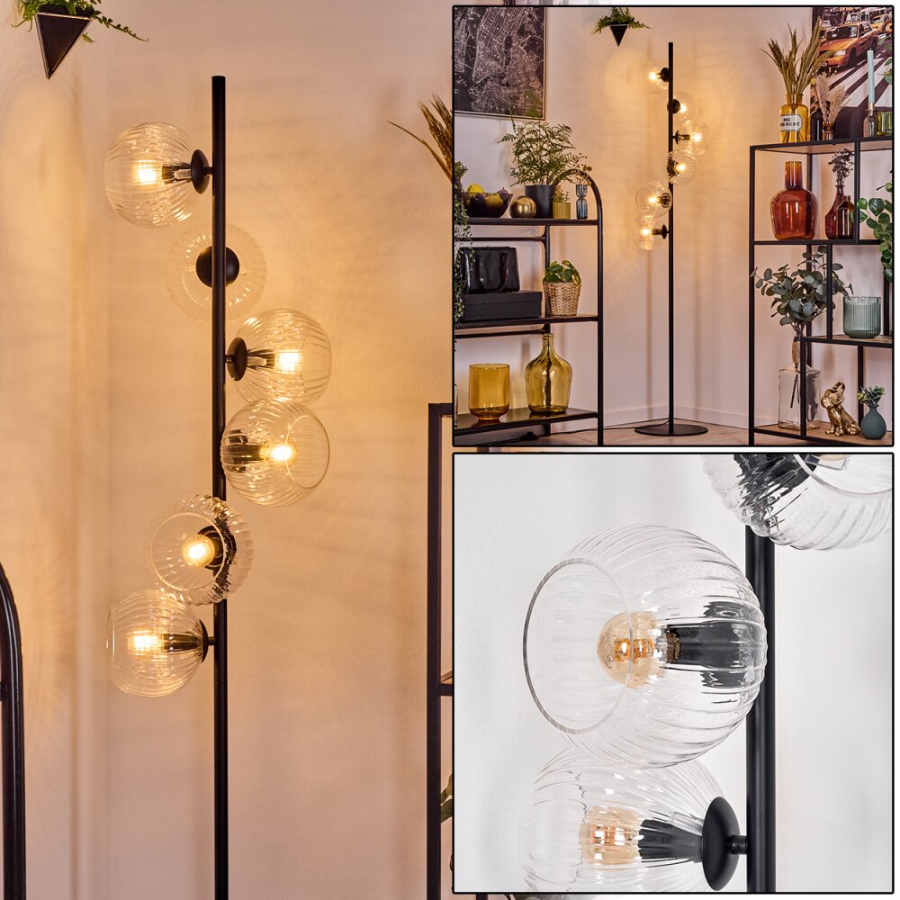 Koyoto Lampa stojąca 31 cm Przezroczysty, 6-punktowe main product photo