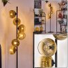 Koyoto Lampa stojąca 31 cm Złoty, Przezroczysty, 6-punktowe