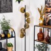 Koyoto Lampa stojąca 31 cm Złoty, Przezroczysty, 6-punktowe
