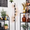 Koyoto Lampa stojąca 31 cm W kolorze bursztynu, Przezroczysty, 6-punktowe