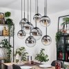 Gastor Lampa wisząca, Kula świetlna, Lampa wisząca Przezroczysty, Przydymiony, 8-punktowe