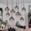 Gastor Lampa wisząca, Kula świetlna, Lampa wisząca Przezroczysty, Przydymiony, 8-punktowe