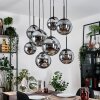 Gastor Lampa wisząca, Kula świetlna, Lampa wisząca Przydymiony, 8-punktowe