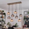 Koyoto Lampa wisząca, Kula świetlna, Lampa wisząca Ecru, Czarny, 8-punktowe