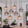 Koyoto Lampa wisząca, Kula świetlna, Lampa wisząca Ecru, Czarny, 8-punktowe