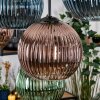 Koyoto Lampa wisząca, Kula świetlna, Lampa wisząca Ecru, Czarny, 8-punktowe