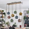 Koyoto Lampa wisząca, Kula świetlna, Lampa wisząca Ecru, Czarny, 8-punktowe