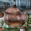 Koyoto Lampa wisząca, Kula świetlna, Lampa wisząca Ecru, Czarny, 8-punktowe