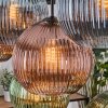 Koyoto lampa wisząca, kula świetlna, lampa wisząca kolory naturalne, czarny, 8-punktowe