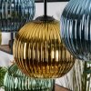 Koyoto Lampa wisząca, Kula świetlna, Lampa wisząca Ecru, Czarny, 8-punktowe