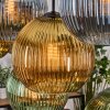 Koyoto lampa wisząca, kula świetlna, lampa wisząca kolory naturalne, czarny, 8-punktowe
