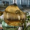 Koyoto lampa wisząca, kula świetlna, lampa wisząca kolory naturalne, czarny, 8-punktowe