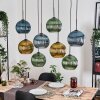 Koyoto lampa wisząca, kula świetlna, lampa wisząca kolory naturalne, czarny, 8-punktowe