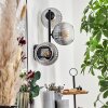 Koyoto Kula świetlna, Lampa ścienna Przezroczysty, Przydymiony, 3-punktowe