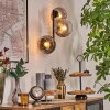 Koyoto Kula świetlna, Lampa ścienna Przezroczysty, Przydymiony, 3-punktowe
