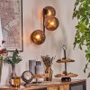 Koyoto Kula świetlna, Lampa ścienna W kolorze miedzi, 3-punktowe