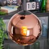 Koyoto lampa wisząca, kula świetlna, lampa wisząca kaskadowa 30 cm miedziany, 3-punktowe