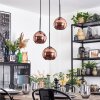 Koyoto Lampa wisząca, Kula świetlna, Lampa wiszącego klastra 30 cm W kolorze miedzi, 3-punktowe