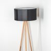 Saladillo Lampa stojąca Jasne drewno, Biały, 1-punktowy