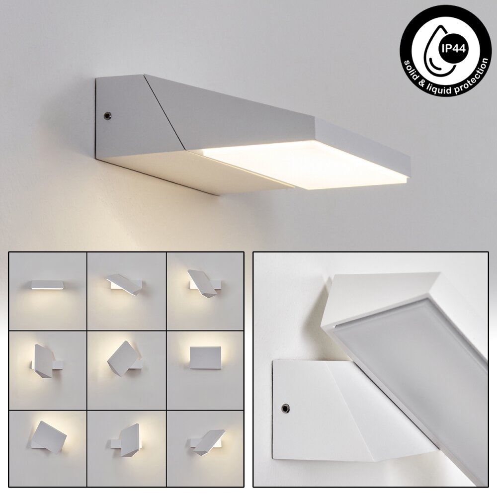 Xaden Zewnętrzny kinkiet, Lampa ścienna LED Biały, 1-punktowy main product photo