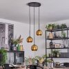 Koyoto Lampa wisząca, Kula świetlna, Lampa wiszącego klastra 30 cm Złoty, 3-punktowe