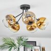 Koyoto Lampa sufitowa, Kula świetlna 52 cm Złoty, Przezroczysty, 5-punktowe