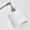 Bassagoda Lampa stojąca Nikiel matowy, Czarny, 3-punktowe