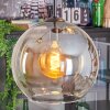 Koyoto lampa wisząca, kula świetlna, lampa wisząca kaskadowa bursztynowy, przezroczysty, 3-punktowe