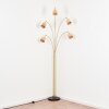 Lindberg Lampa stojąca Mosiądz, Czarny, 5-punktowe