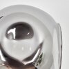 Ripoll Kula świetlna, Lampa ścienna W kolorze bursztynu, Przydymiony, 3-punktowe